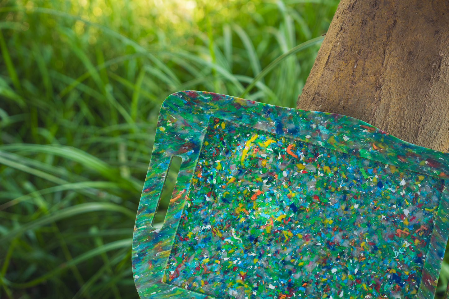 Upcycled Plastic Serving Tray