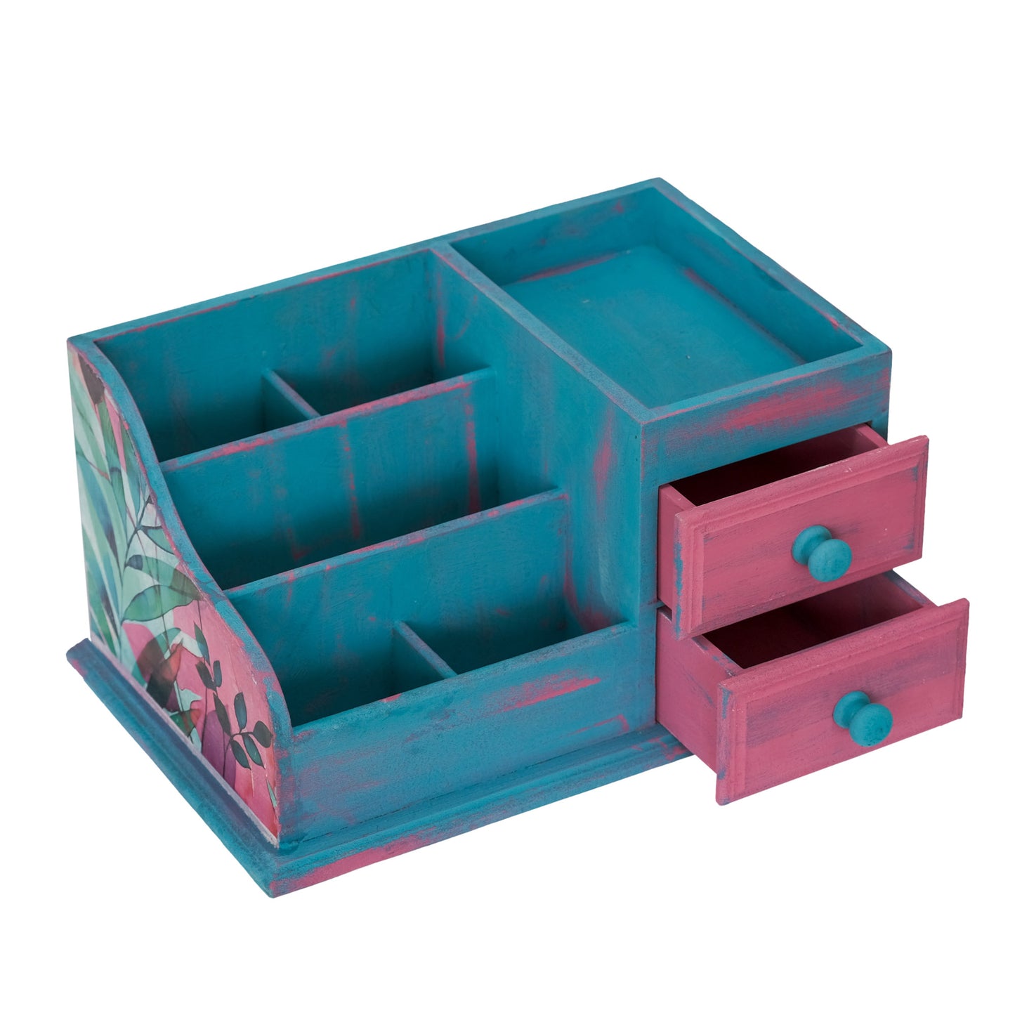 Multipurpose Wooden Organizer Large (Blossom)