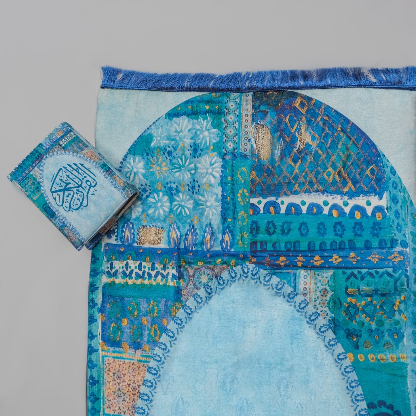 Prayer Mat and Quran Cover Set