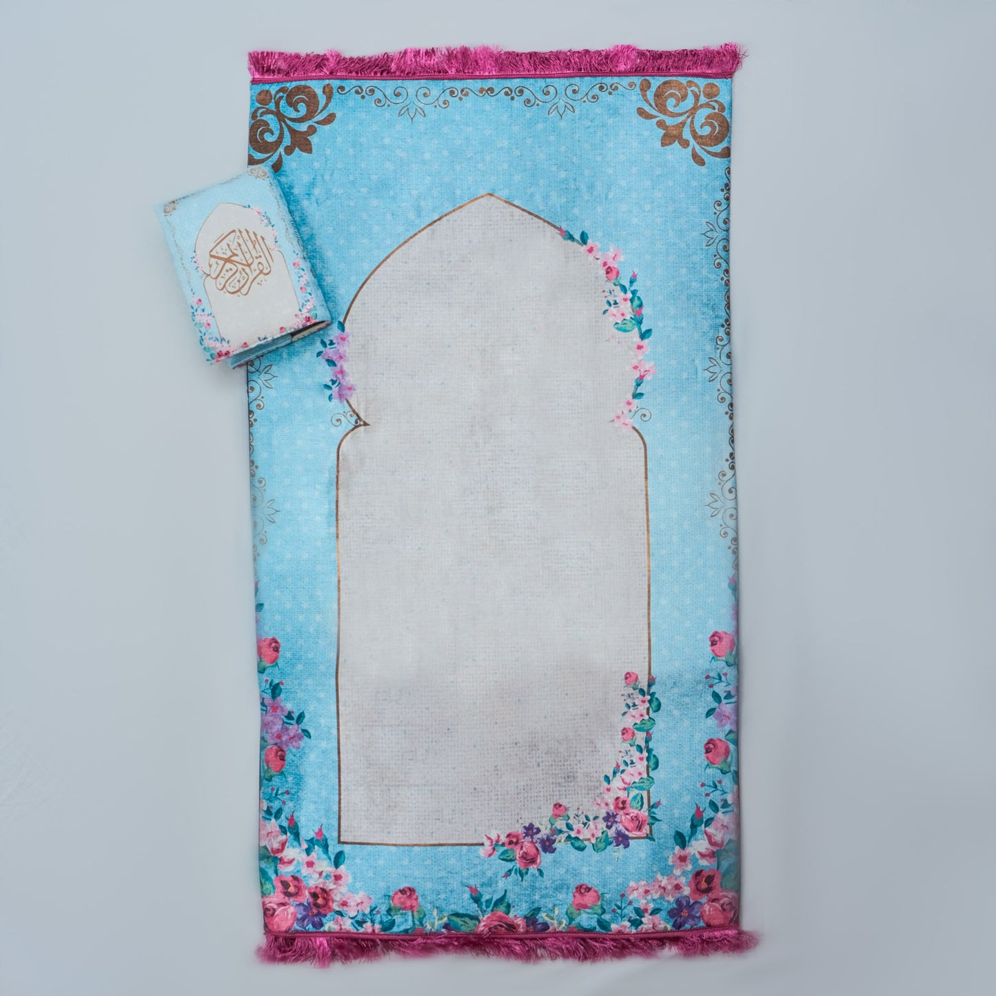 Prayer Mat and Quran Cover Set