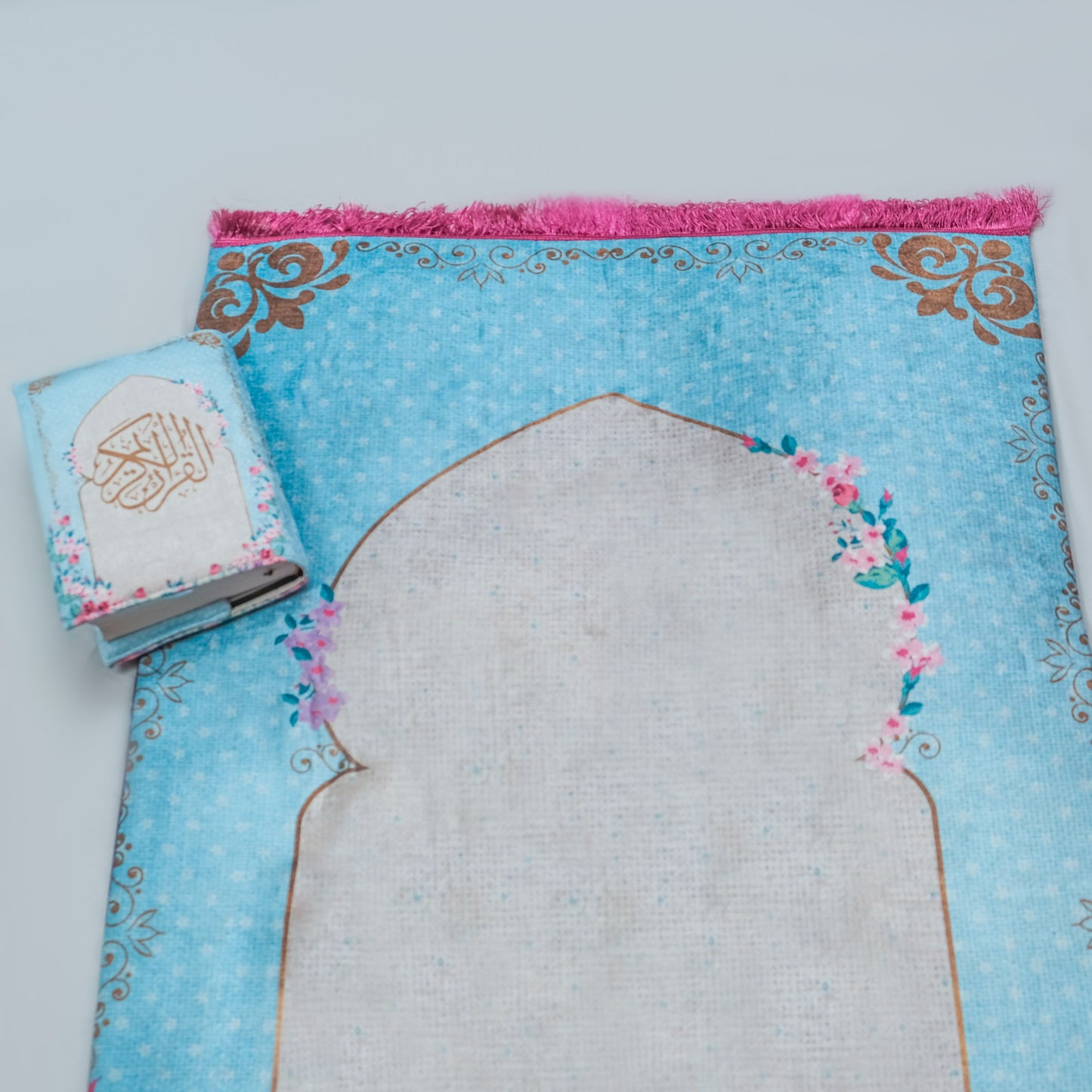 Prayer Mat and Quran Cover Set