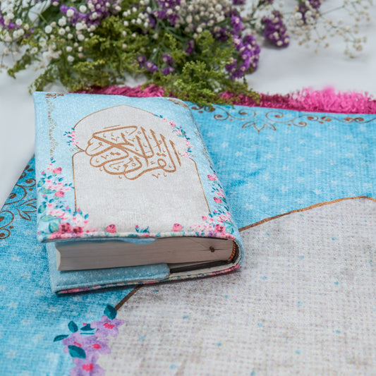 Prayer Mat and Quran Cover Set