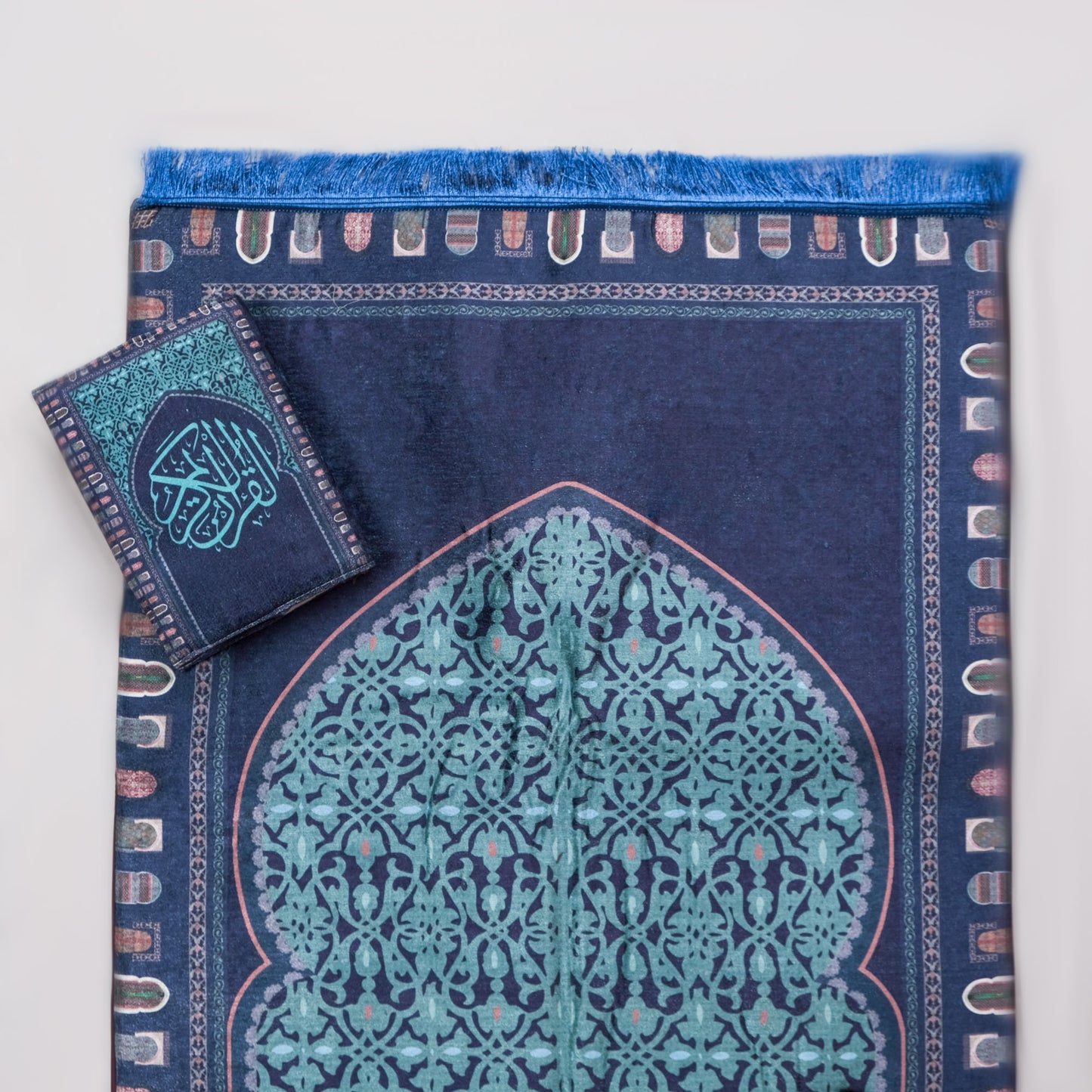 Prayer Mat and Quran Cover Set