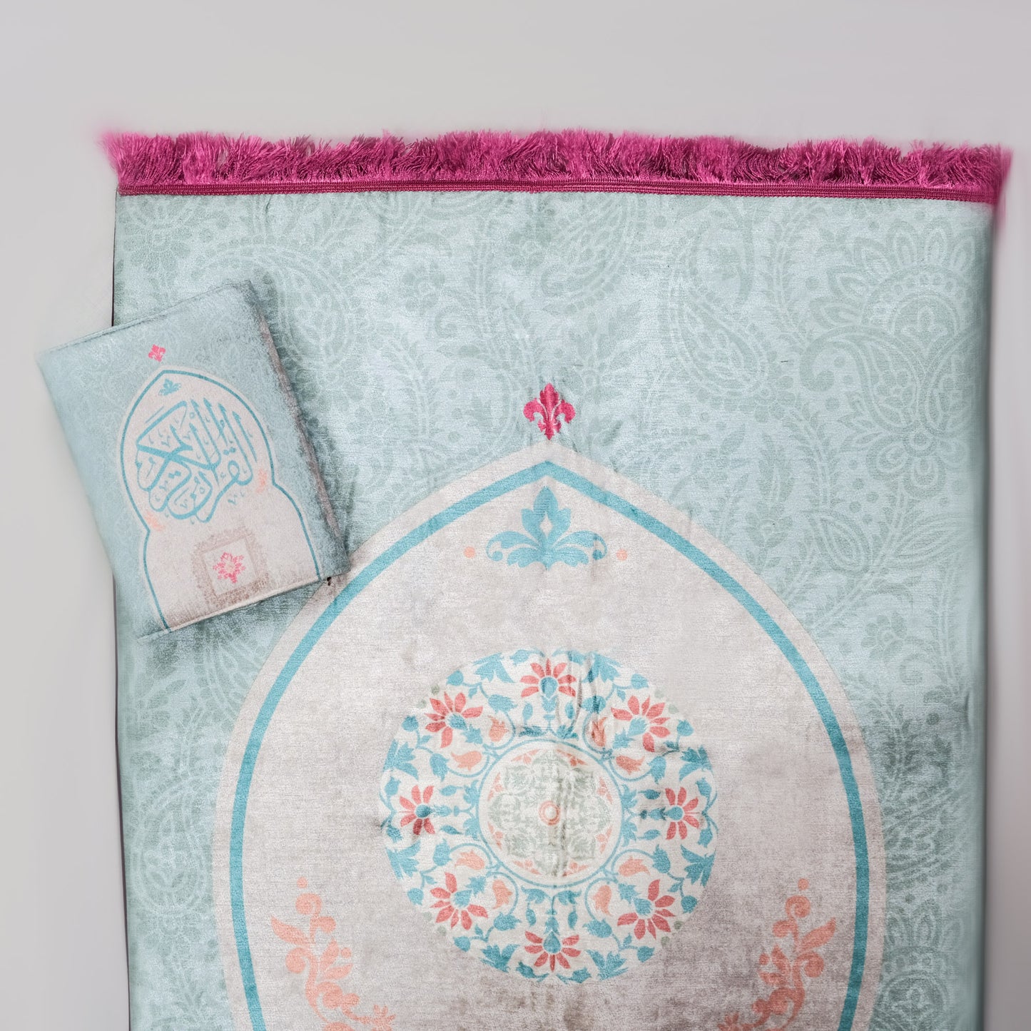 Prayer Mat and Quran Cover Set