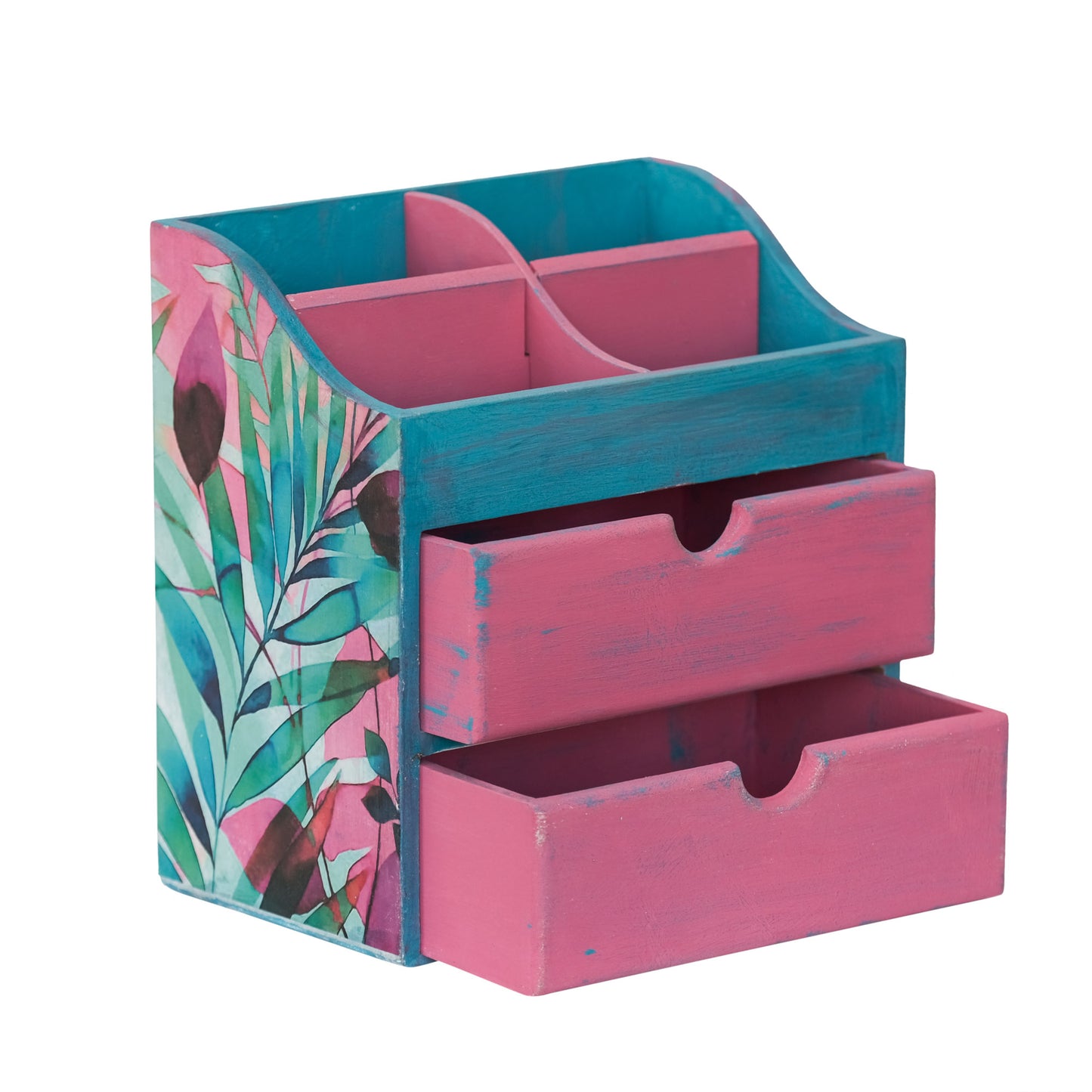 Multipurpose Wooden Organizer Small (Blossom)