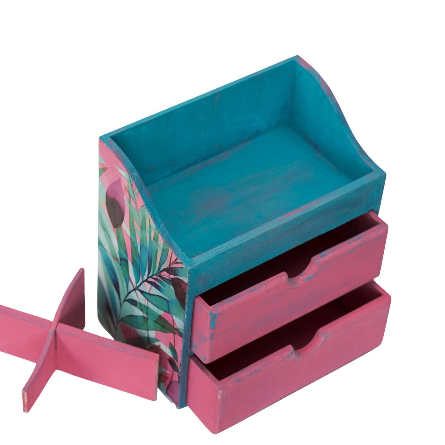 Multipurpose Wooden Organizer Small (Blossom)