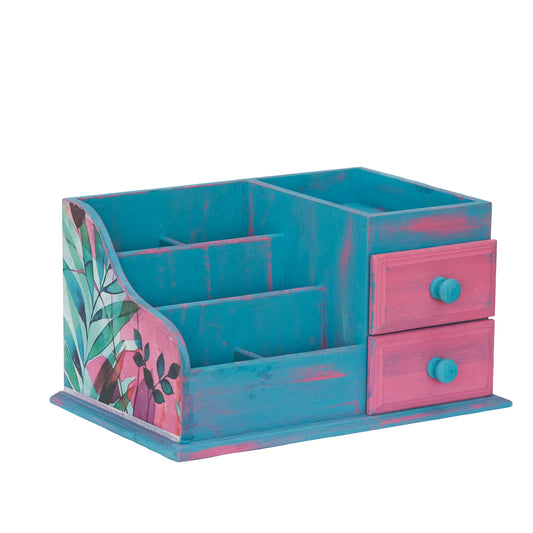 Multipurpose Wooden Organizer Large (Blossom)