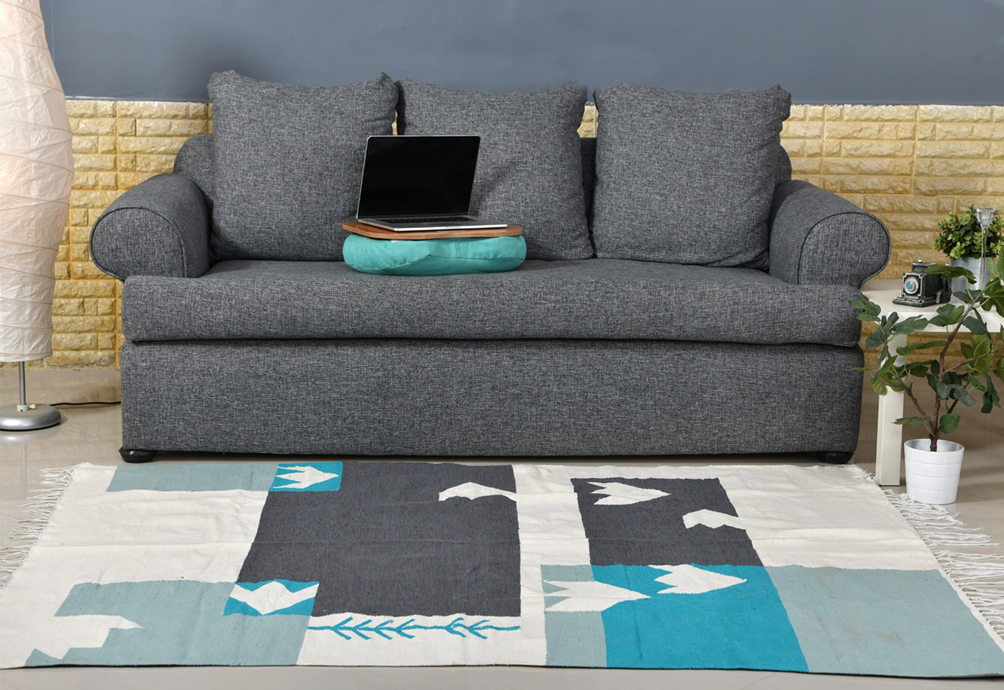Lotus Flower Rug